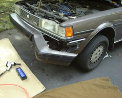 Fixng the Bumper of my Car