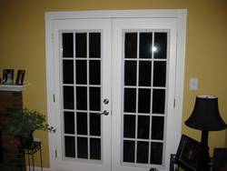 finished french door molding