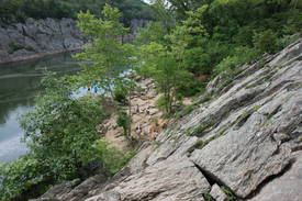 Hiking the Billy Goat Trail - 6/22/08