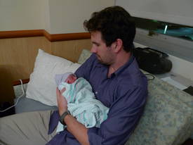 Amelia with her Daddy